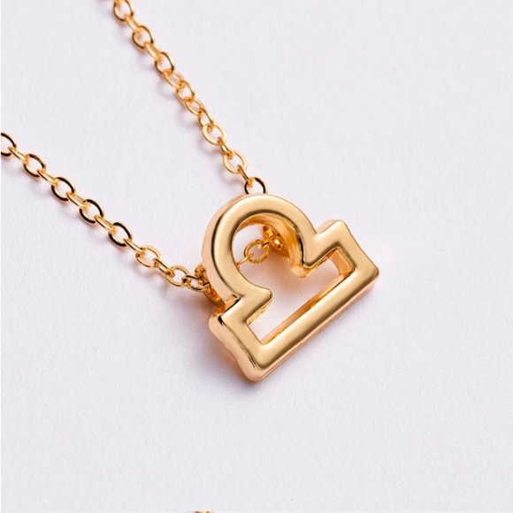 Libra Minimalist Cute Indie Gift Charm Necklace - Picture 3 of 10